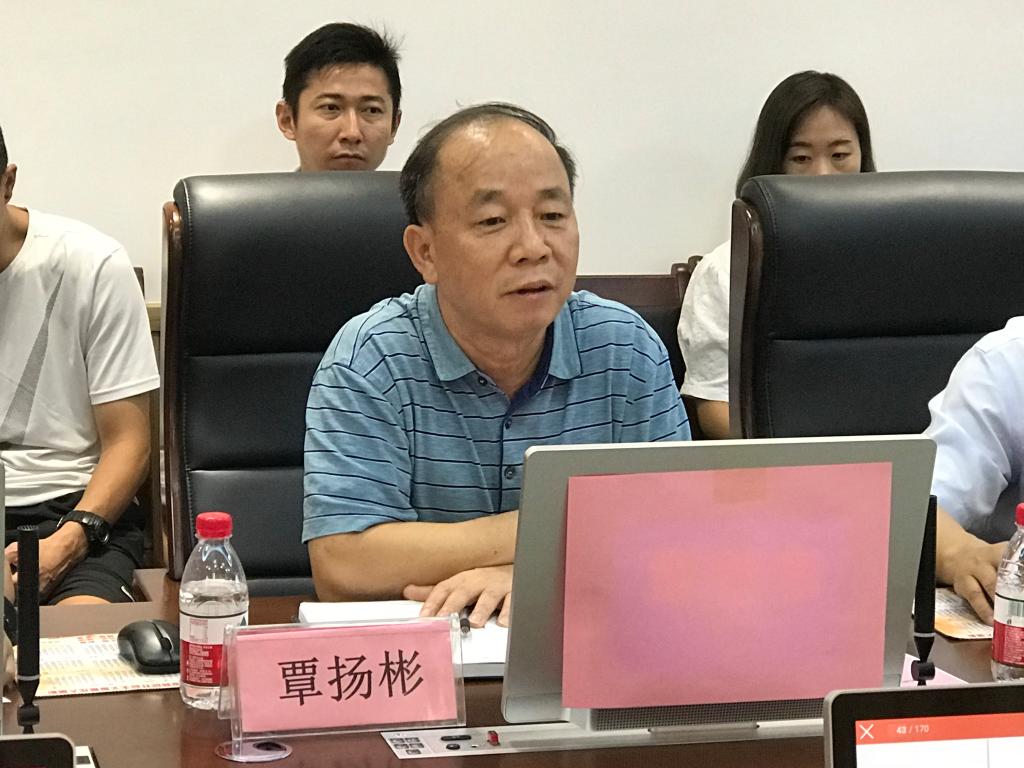 覃杨彬副校长讲话