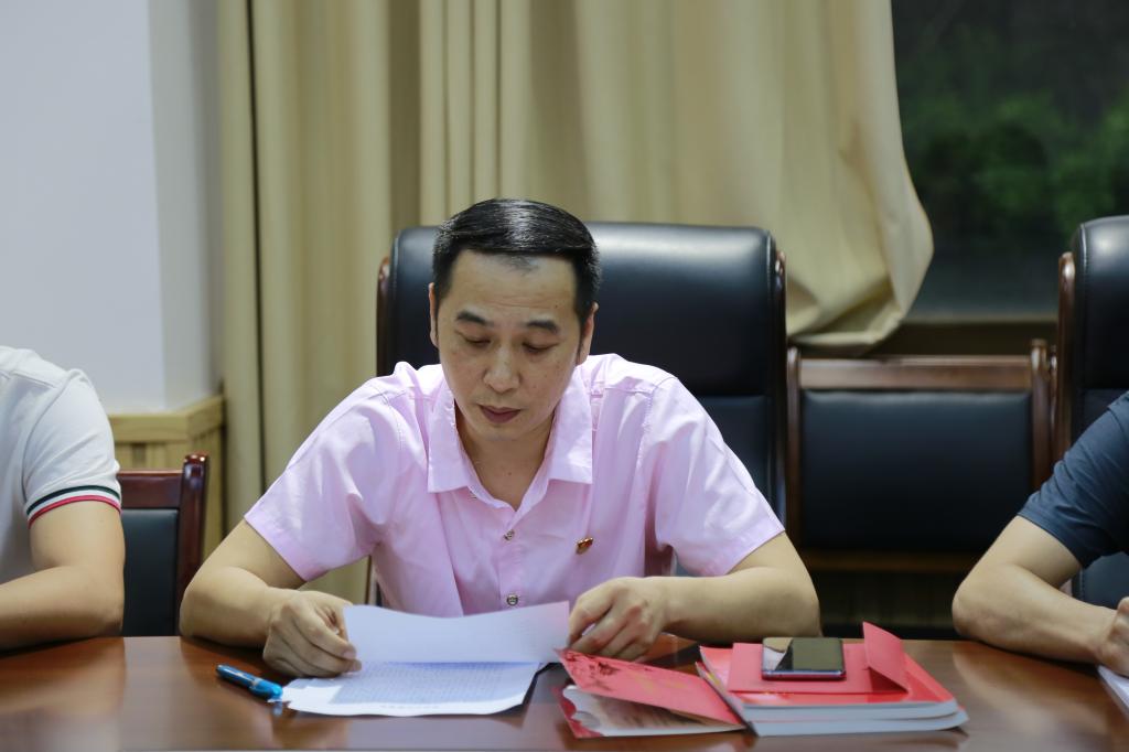后勤党支部书记廖恩胜同志畅谈心声 后勤党支部书记廖恩胜同志畅谈心声